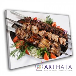 Картина в кафе