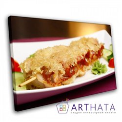 Картина в кафе