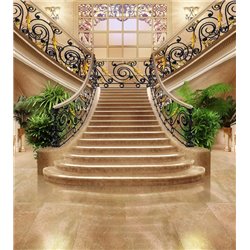 Цветочная лестница - Фотообои Фрески - Модульная картины, Репродукции, Декоративные панно, Декор стен