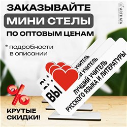 Подарок учителю "лучший учитель русского языка и литературы"