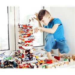 Лего - Фотообои детские - Модульная картины, Репродукции, Декоративные панно, Декор стен