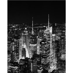 Мегаполис - Фотообои Современный город|Ночной город - Модульная картины, Репродукции, Декоративные панно, Декор стен