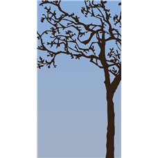 Картина на холсте по фото Модульные картины Печать портретов на холсте Одинокое дерево - Фотообои Арт