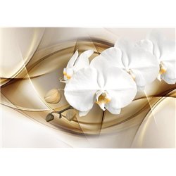 Веточка шикарной орхидеи - 3D фотообои|3D цветы - Модульная картины, Репродукции, Декоративные панно, Декор стен