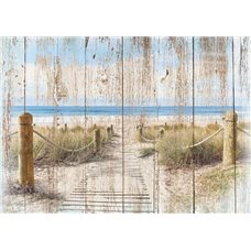 Картина на холсте по фото Модульные картины Печать портретов на холсте Песчаный пляж - Фотообои Расширяющие пространство