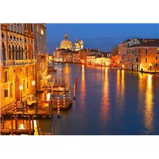 Картина на холсте по фото Модульные картины Печать портретов на холсте Венеция - Фотообои Современный город