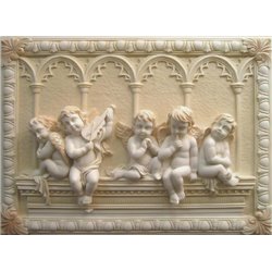 Маленькие ангелы - Фотообои архитектура - Модульная картины, Репродукции, Декоративные панно, Декор стен