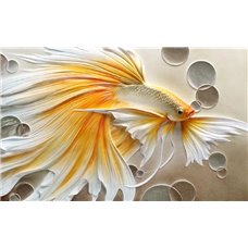 Картина на холсте по фото Модульные картины Печать портретов на холсте Золотая рыбка - 3D фотообои