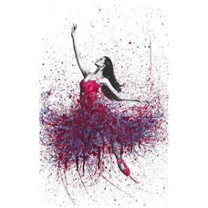 Картина на холсте по фото Модульные картины Печать портретов на холсте Красочный танец - Фотообои Креатив