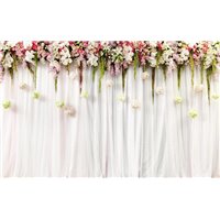 Праздничная арка - Фотообои цветы
