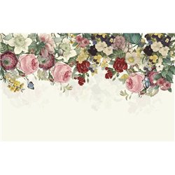 Цветочный декор на стене - Фотообои цветы - Модульная картины, Репродукции, Декоративные панно, Декор стен