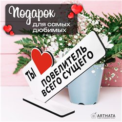 Подарок любимому мужчине "Ты повелитель всего сущего"