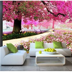 Розовый цвет - Фотообои Японские и просто сады - Модульная картины, Репродукции, Декоративные панно, Декор стен