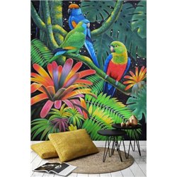 Красочные попугаи - Фотообои Животные|птицы - Модульная картины, Репродукции, Декоративные панно, Декор стен