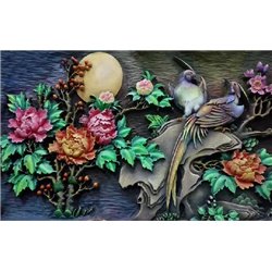 Райские птицы - Фэнтези - Модульная картины, Репродукции, Декоративные панно, Декор стен