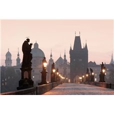 Картина на холсте по фото Модульные картины Печать портретов на холсте Карлов Мост, Прага - Фотообои архитектура