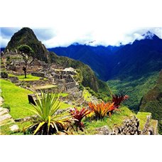 Картина на холсте по фото Модульные картины Печать портретов на холсте Перу - Фотообои Старый город