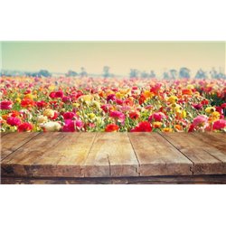 Цветочный рай - Фотообои цветы - Модульная картины, Репродукции, Декоративные панно, Декор стен