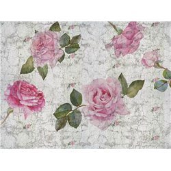Чайные розы - Фотообои цветы - Модульная картины, Репродукции, Декоративные панно, Декор стен
