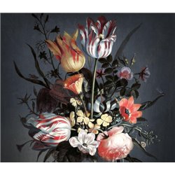 Цветочная композиция - Фотообои цветы - Модульная картины, Репродукции, Декоративные панно, Декор стен