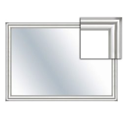 Зеркало в багетной раме - 194036 - Модульная картины, Репродукции, Декоративные панно, Декор стен