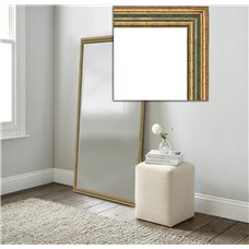 Картина на холсте по фото Модульные картины Печать портретов на холсте Напольное зеркало большого размера в багетной раме - 194018