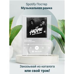 Miyagi Эндшпиль- Люби меня - постер Spotify - Модульная картины, Репродукции, Декоративные панно, Декор стен