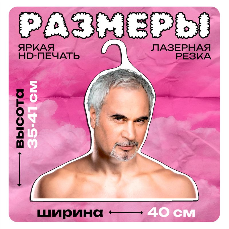 Подарок подруге Вешалка плечики Валерий Меладзе