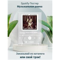 Портреты картины репродукции на заказ - Lana Del Rey - Cherry Blossom - постер Spotify