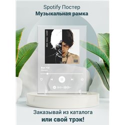 Джизус-Ван Гог - постер Spotify - Модульная картины, Репродукции, Декоративные панно, Декор стен