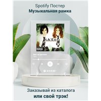 Портреты картины репродукции на заказ - ТАТУ- Нас не догонят - постер Spotify