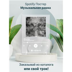 The Neighbourhood - Alleyways - постер Spotify - Модульная картины, Репродукции, Декоративные панно, Декор стен