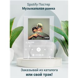 Егор Крид - На Мне HOE - постер Spotify - Модульная картины, Репродукции, Декоративные панно, Декор стен