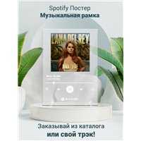 Портреты картины репродукции на заказ - Born To Die - Lana Del Rey - постер Spotify