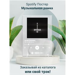 BLIND CHANNEL - We Are No Saints - постер Spotify - Модульная картины, Репродукции, Декоративные панно, Декор стен