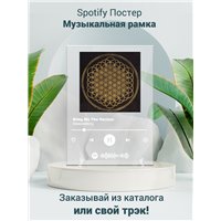 Портреты картины репродукции на заказ - Bring Me The Horizon - Sleepwalking - постер Spotify