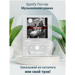 WhyBaby - HARLEY (MVDNES Remix) - постер Spotify - Модульная картины, Репродукции, Декоративные панно, Декор стен