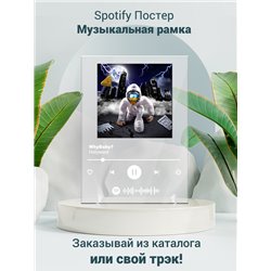 WhyBaby - Hollywood - постер Spotify - Модульная картины, Репродукции, Декоративные панно, Декор стен