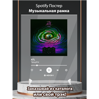 Портреты картины репродукции на заказ - ATL-Танцуйте - постер Spotify