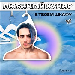 Подарок на др подруге Вешалка со знаменитостями Пошлая-Молли