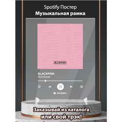 blackpink - boombayah - постер Spotify - Модульная картины, Репродукции, Декоративные панно, Декор стен