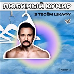Подарок на др подруге Вешалка со звездами Стас Михайлов
