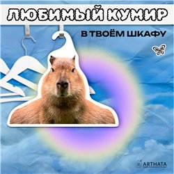 Милый Подарок подружке на др Вешалка Капибара