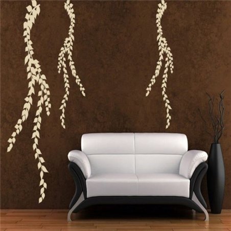 Трафарет Листва