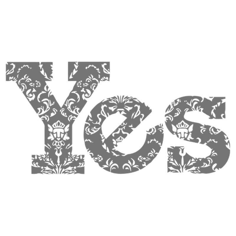 Трафарет YES