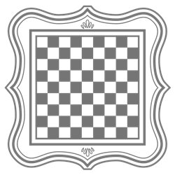 Трафарет Шахматная доска