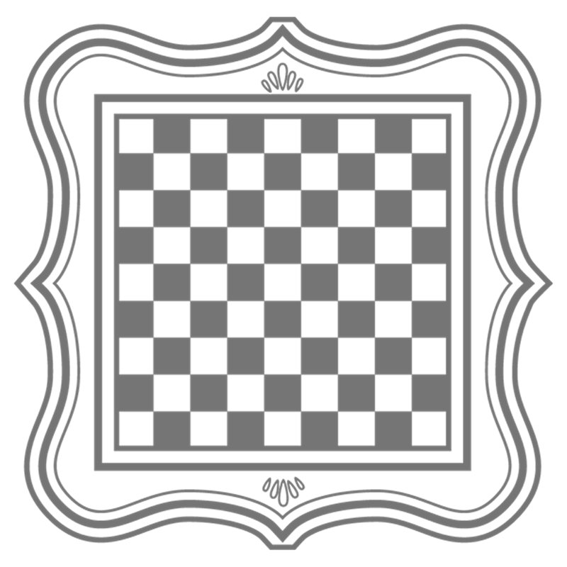 Трафарет Шахматная доска
