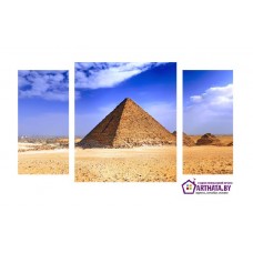 Картина на холсте по фото Модульные картины Печать портретов на холсте Египетские пирамиды