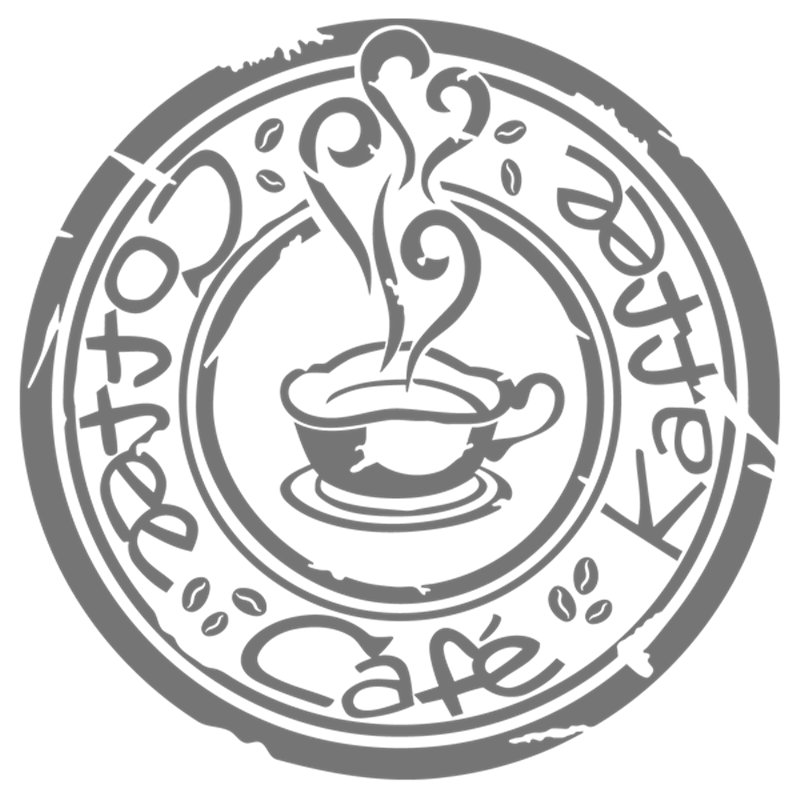 Трафарет Штамп Кофе
