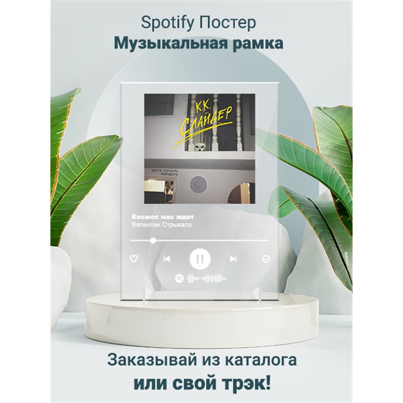 Валентин Стрыкало - Космос нас ждет - постер Spotify